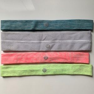 LuluLemon Headbands (Set of 4)